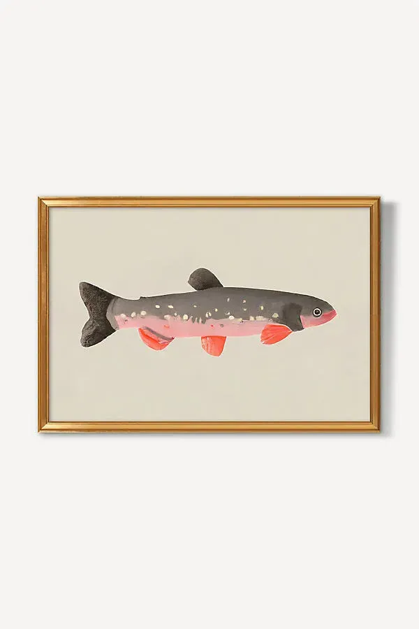 Still Fishy Wall Art - Pink product