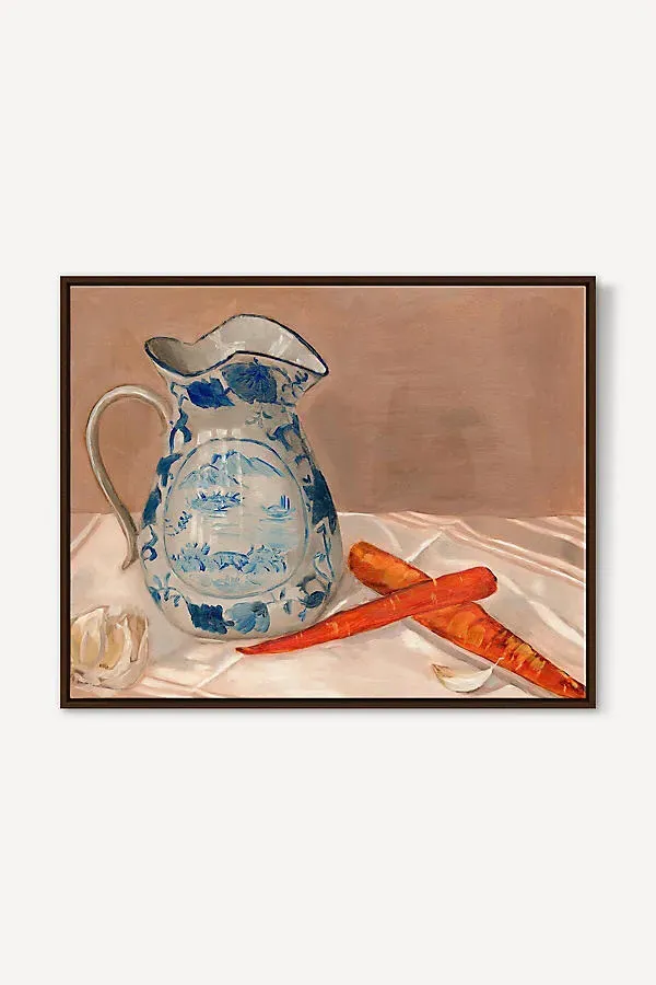 Still Life with Pitcher and Carrots Wall Art product