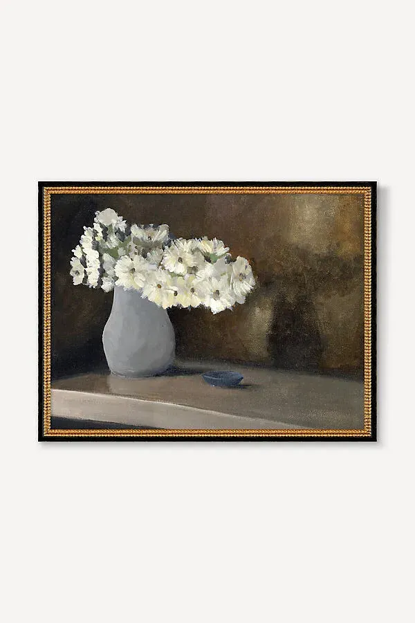 Sunday Flowers Wall Art - White, Acrylic product
