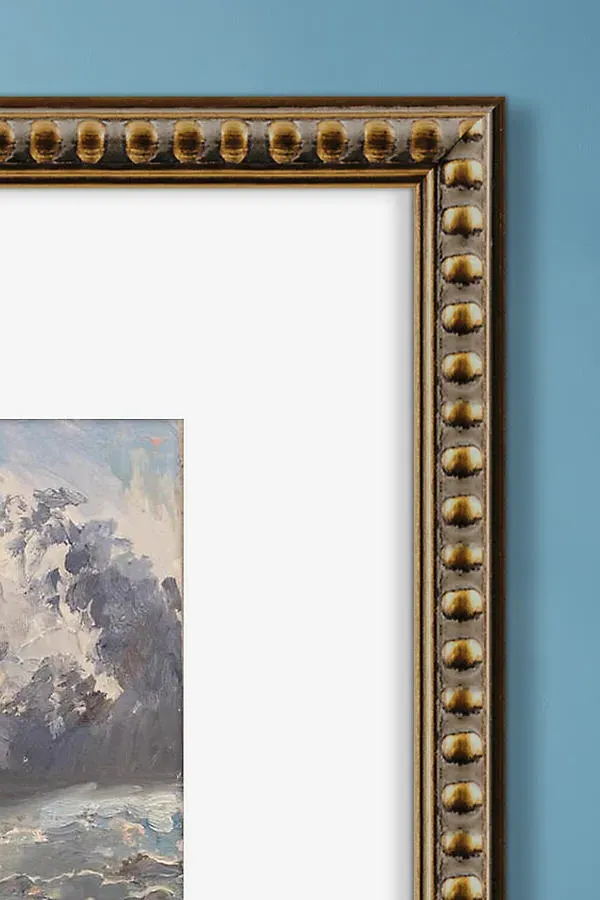 Sunset on the Sea Framed Wall Art - Blue product