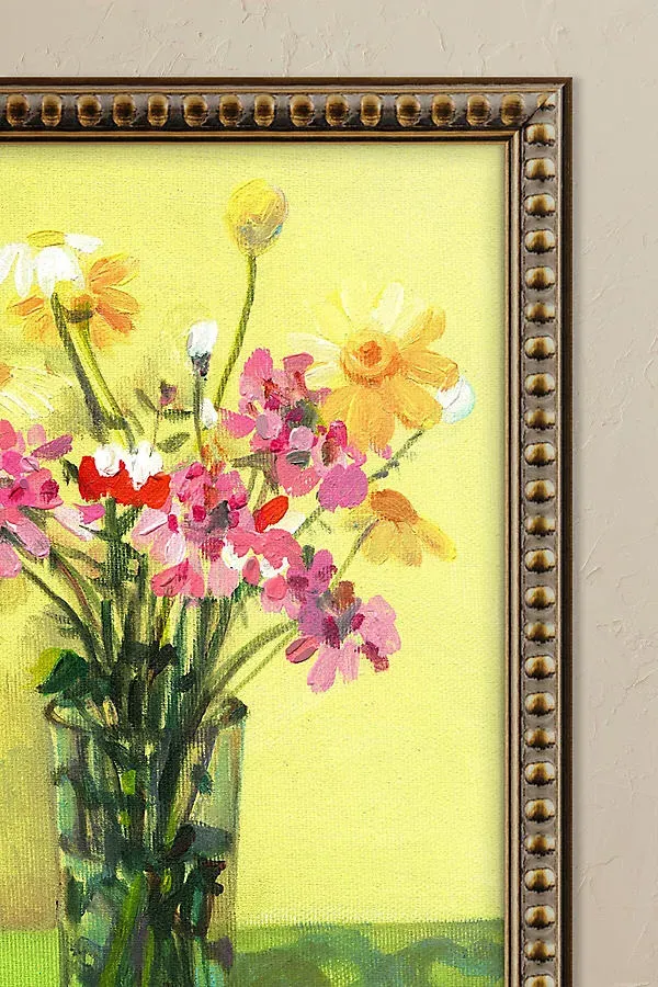 Sunshine Framed Wall Art - Yellow product