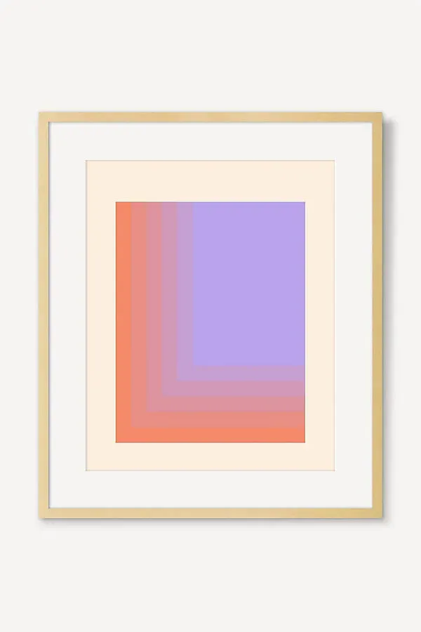 Susana Paz Gradient N1 Wall Art - Purple product