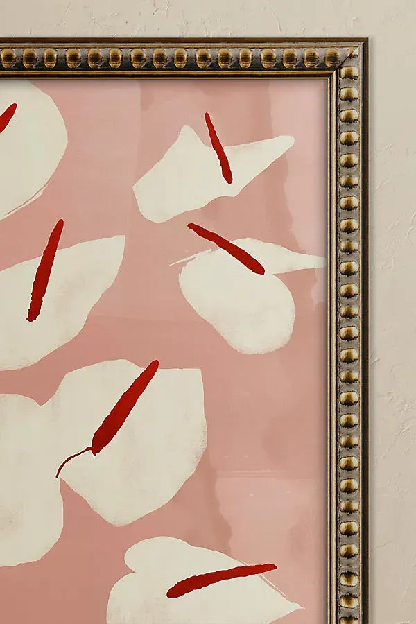 Sylvia Takken Anthurium Framed Wall Art - Pink product