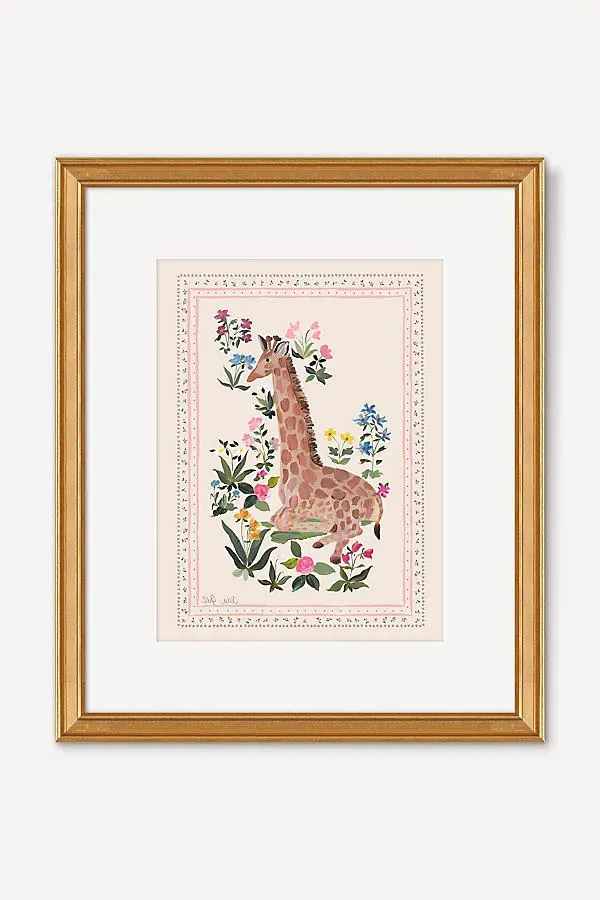 Tara Roma Gill Giraffe Miniature Wall Art product