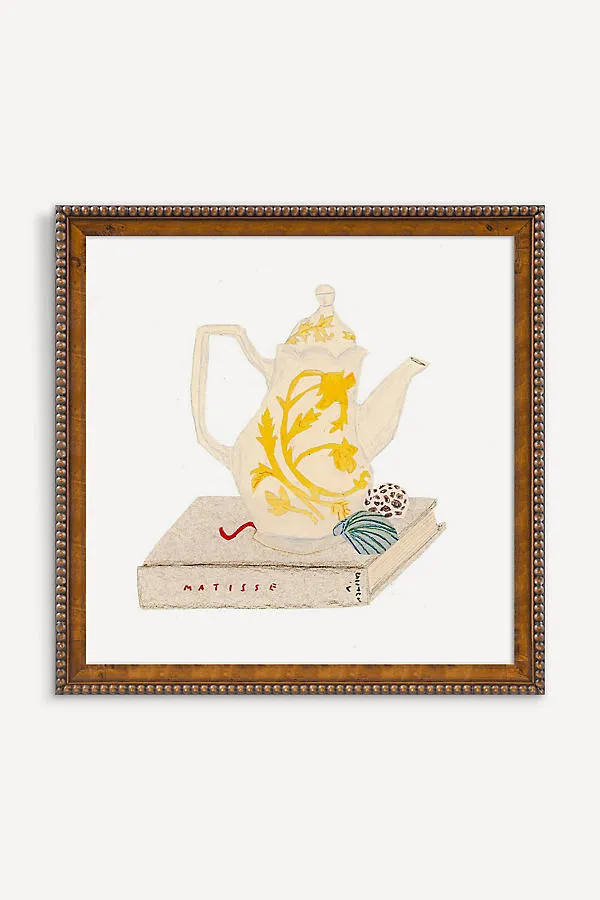 Tea with Matisse Wall Art - Yellow product