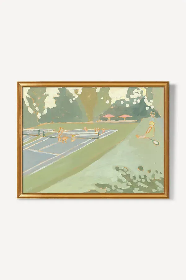 Tennis and Golf No. 15 Wall Art - Green, Acrylic product
