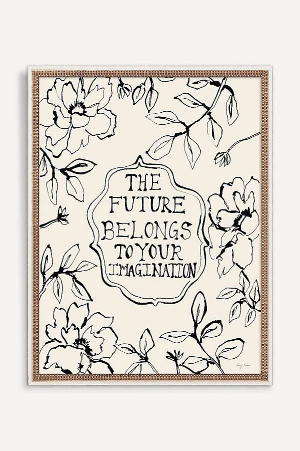 The Future Belongs To Your Imagination No.2 Wall Art by Anthropologie