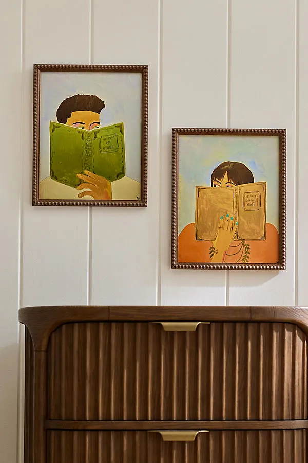 The Look Wall Art - Green, Acrylic by Anthropologie