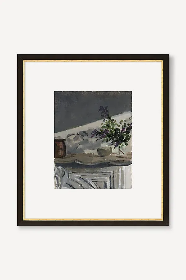 The Mantle in the Afternoon Wall Art - White, Acrylic by Anthropologie