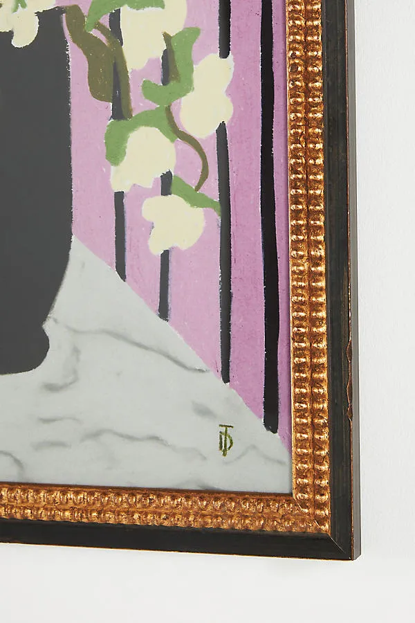 Theresa Drapkin Change in the Weather Wall Art - Purple product