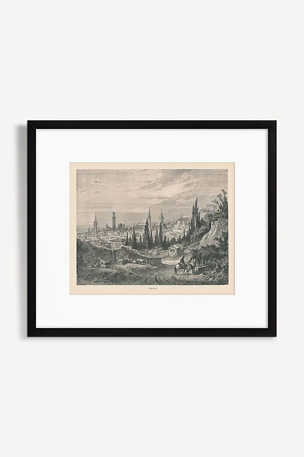 Tim Ross Verona Italy View Wall Art - Black product