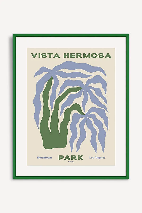 Vista Hermosa Park Wall Art - Purple product