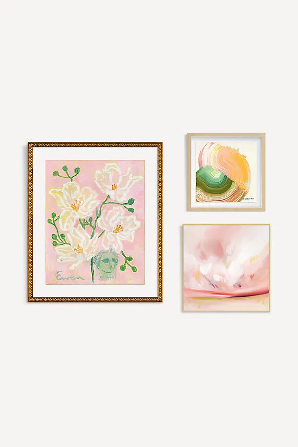 Whispers of Spring Gallery Wall - Pink product