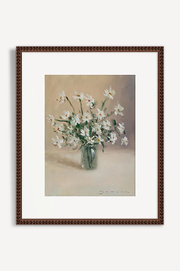 White Daisies Wall Art product