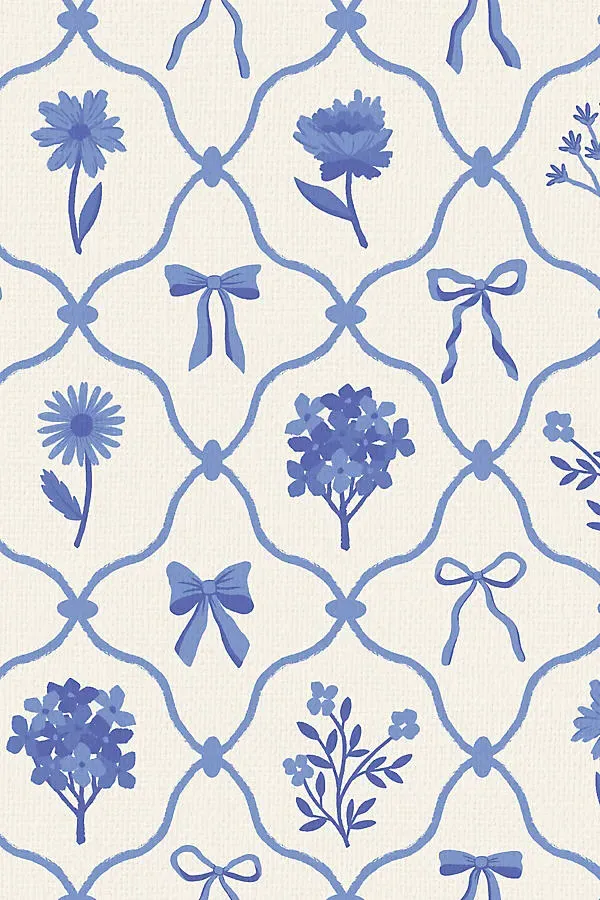 Ayara Ribbon Wallpaper - Blue product
