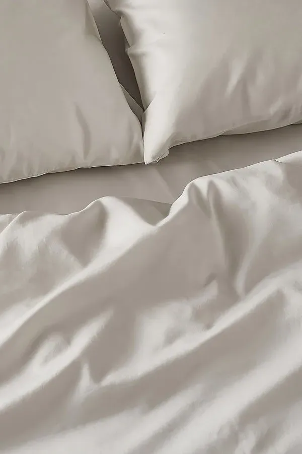 Luxe Cotton Sateen Pillowcases Set of 2 - Clay product