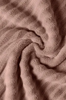 Ripple Towel Collection - Brown, Turkish Cotton product