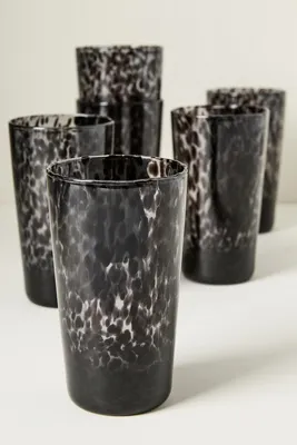 Andrew Highball Glasses Set of 6 - Brown product