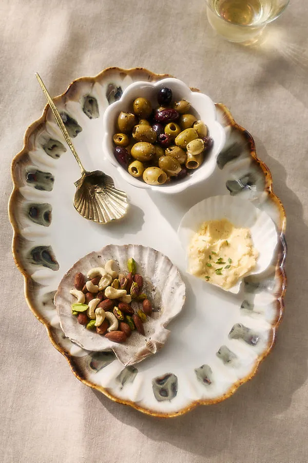 Blue Pheasant Amoria Oval Platters Set of 2 product
