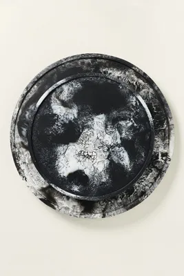 Hugo 24 Inch Lazy Susan - Black, Resin product