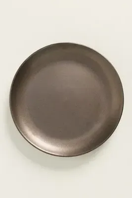 Jacqueline Salad Plates Set of 4 - Gold, Stoneware by Anthropologie, alternate view