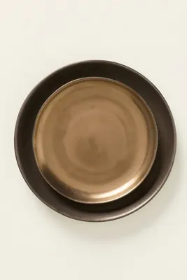 Jacqueline Set of 4 Bread Plates - Gold, Stoneware product