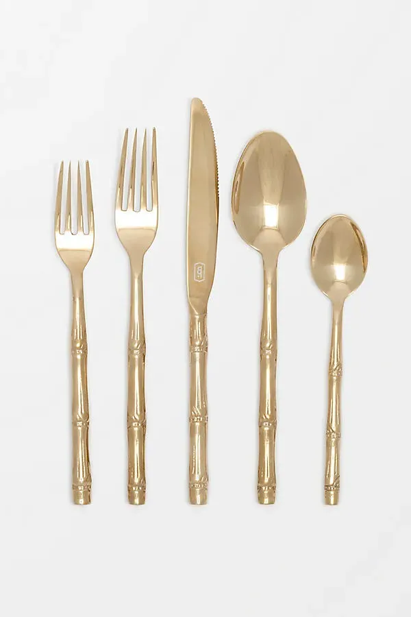 Liliana Flatware - Gold product