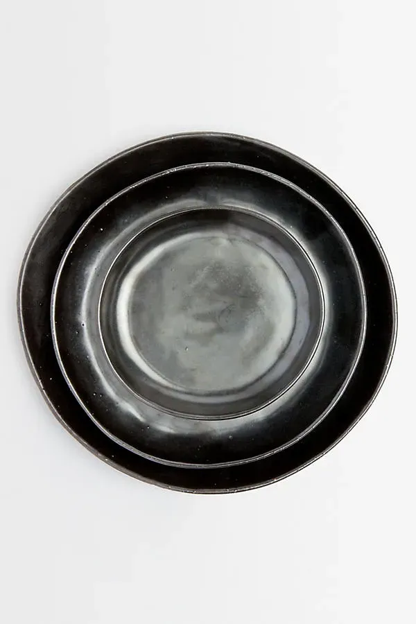 Marcus Dinner Plates Set of 4 - Black product