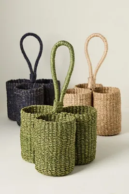 Voru Wine Bottle Holder - Abaca Fiber product