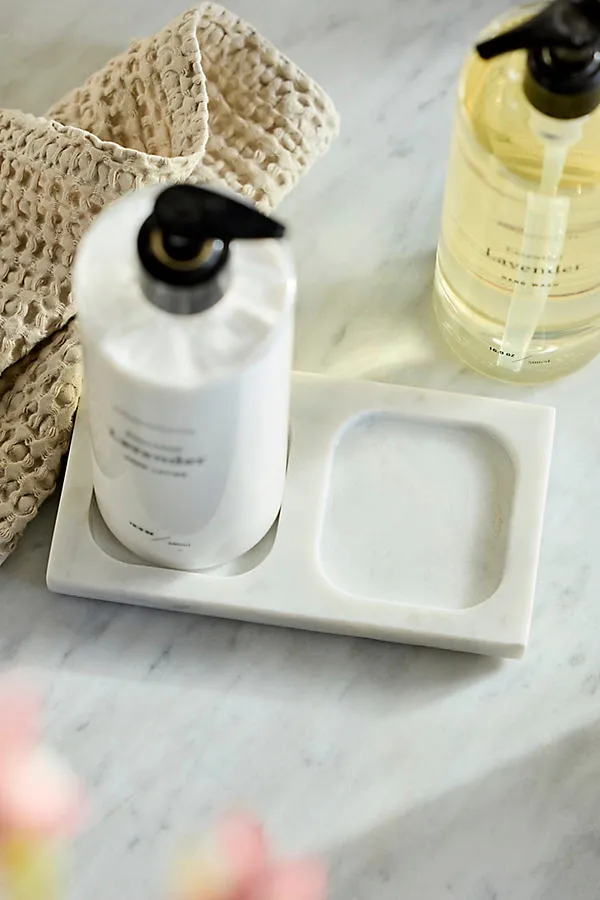 Botaniculture Marble Soap Tray - White product
