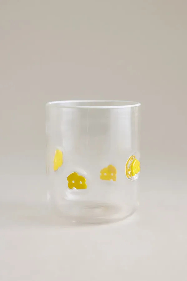 Cheese Icon Juice Glass - Yellow by Anthropologie
