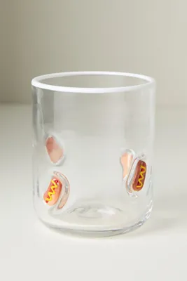 Icon Beach Edition Juice Glass - Brown, Handblown Glass product