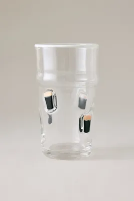 Icon Pint Glass - Black by Anthropologie, alternate view