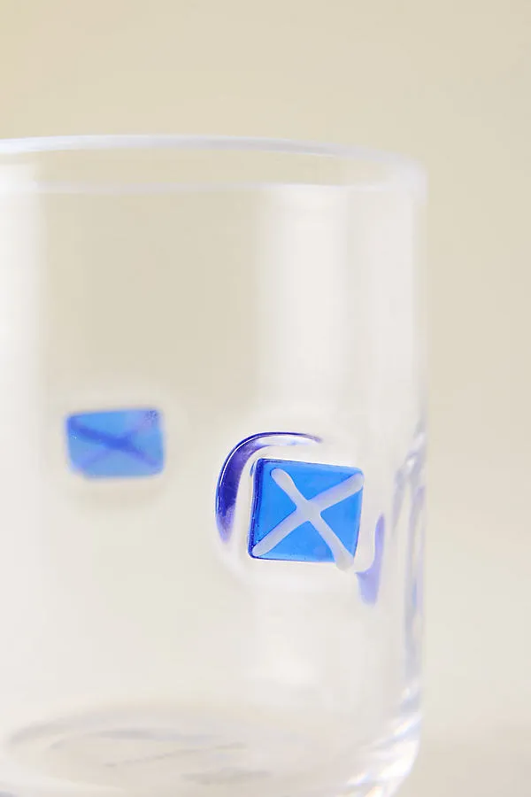 Icon Scottish Flag Edition Juice Glass - Blue, Glass product