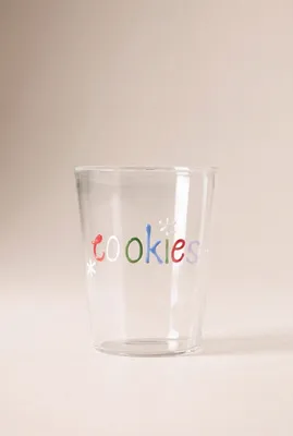 Love Notes Holiday Juice Glass - Borosilicate Glass by Anthropologie, image 2
