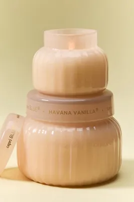 Capri Blue Havana Vanilla Small Glass Jar Candle - Pink by Anthropologie, alternate view