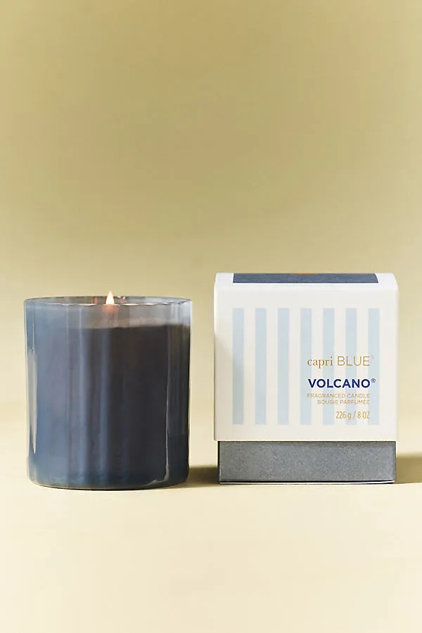 Capri Blue Volcano Grey Tumbler Glass Candle - Grey product