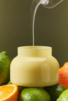 Volcano Spring XS Glass Jar Candle - Yellow product