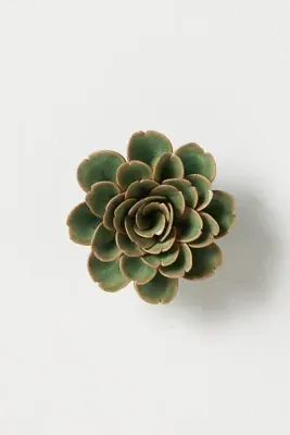 Ceramic Flower Gallery Wall Charm - Green product
