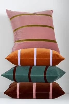 Gemma Cushion Cover - Pink, Velvet product