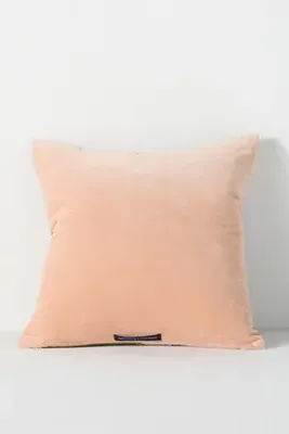 Josefine Cushion Cover - Green, Cotton Velvet by Anthropologie, image 2
