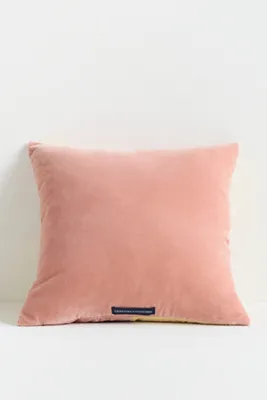 Josefine Cushion Cover - Pink, Cotton Velvet by Anthropologie, alternate view