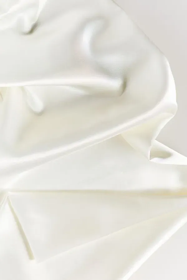Satin Pillowcase - Ivory, Polyester product