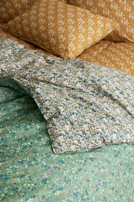 Donna Leigh Green & Libby King Size Quilted Bedspread - Polyester/Cotton product