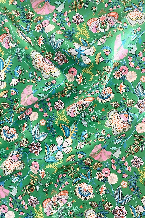 Mabelle Hall Silk Pillowcase - Green product