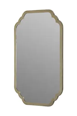 Carol Wall Mirror - Silver by Anthropologie, alternate view