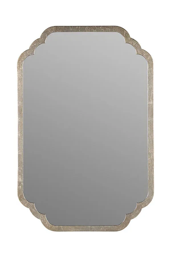 Carol Wall Mirror - Silver by Anthropologie