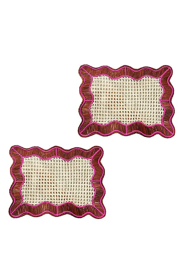 Coro Coro Rectangular Handwoven Placemat - Brown product