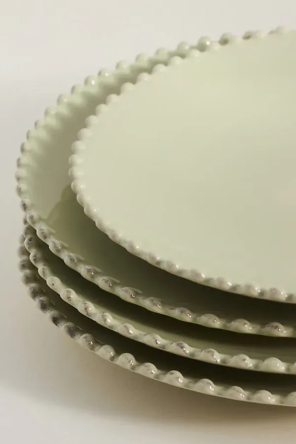 Pearl Dinner Plates Set of 4 by Anthropologie, alternate view