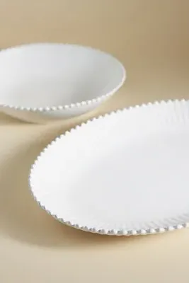 Pearl Oval Platter - White product
